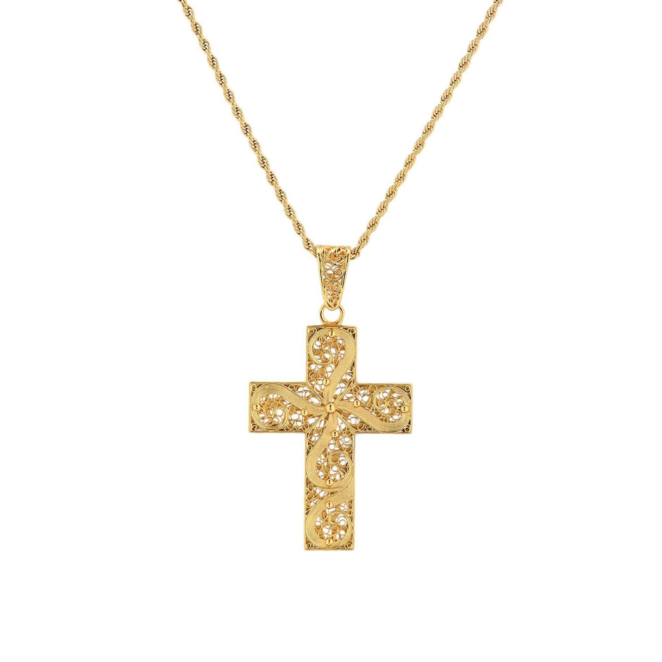 Collier avec croix