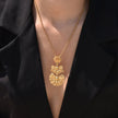 Collier avec nœud traditionnel