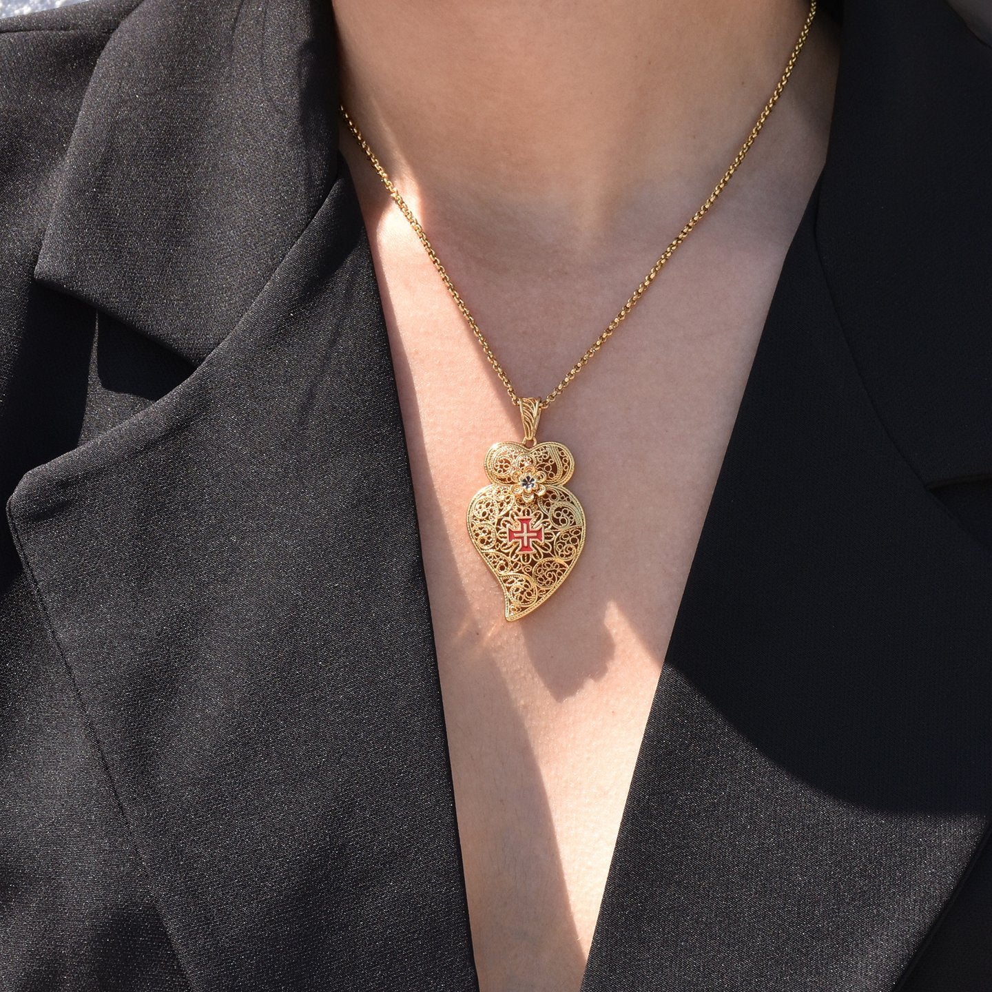 Collier cœur de Viana