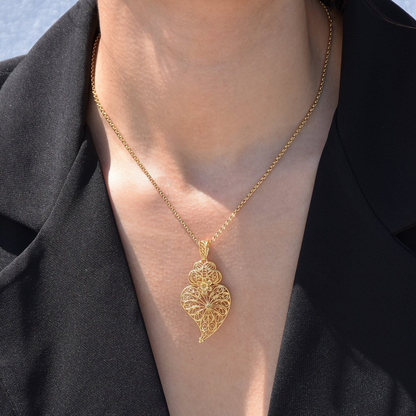 Collier cœur de Viana