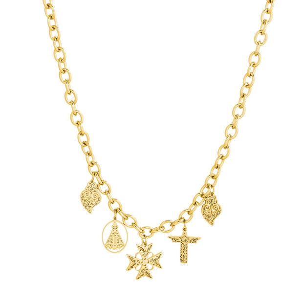 Collier avec pendentifs