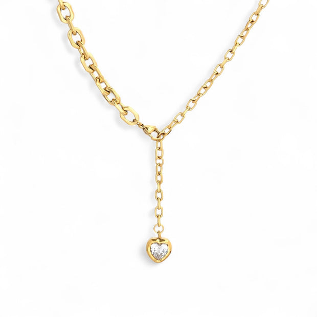 Collier avec zirconia