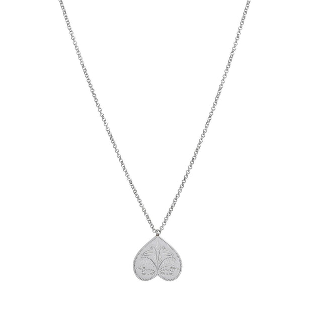 Collier cœur inversé 30 mm