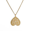 Collier cœur inversé 40 mm