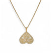 Collier cœur inversé 30 mm