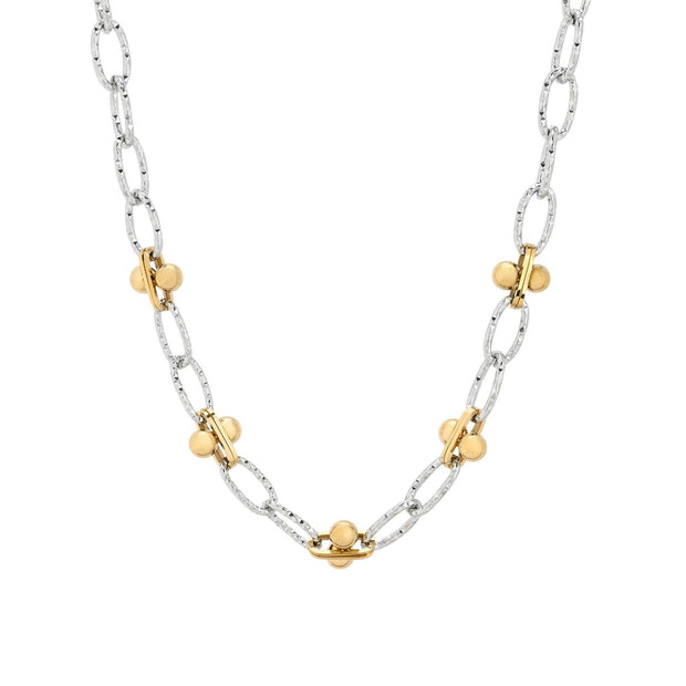 Collier Glamour maille multicolore