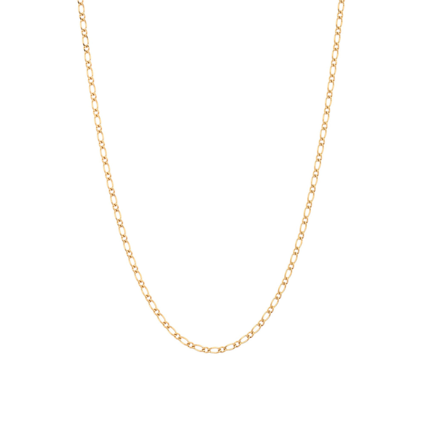 Collier homme en acier de 75 cm