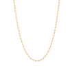 Collier homme en acier de 75 cm