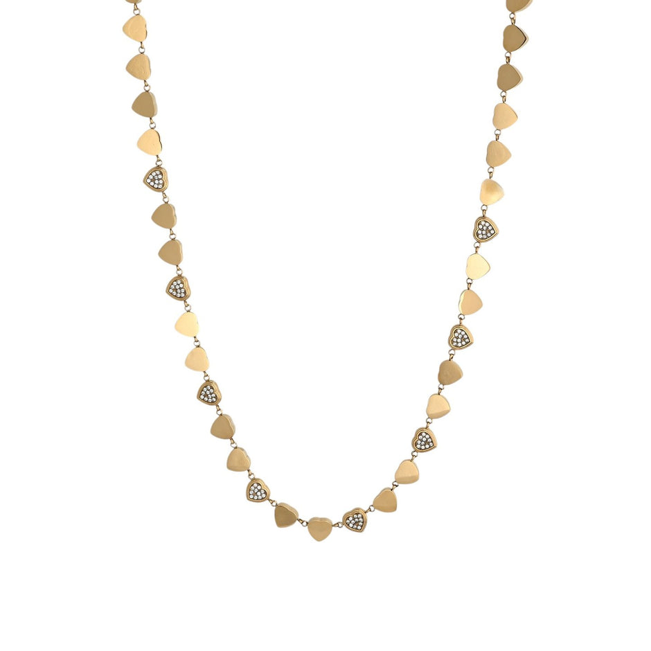 Collier Delicate avec cœurs
