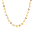 Collier Delicate avec cœurs
