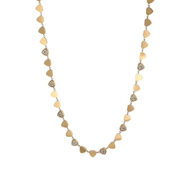 Collier Delicate avec cœurs