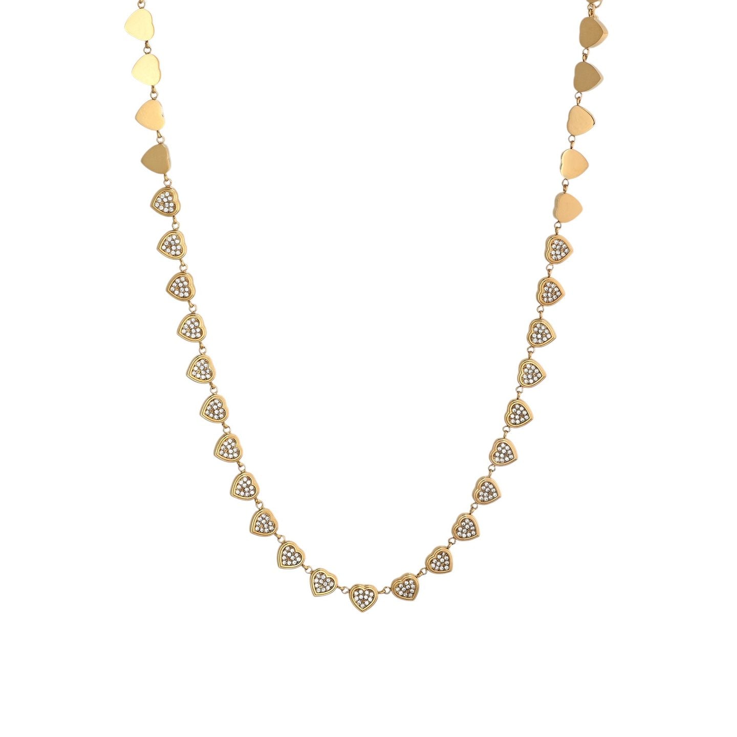 Collier Delicate avec cœurs