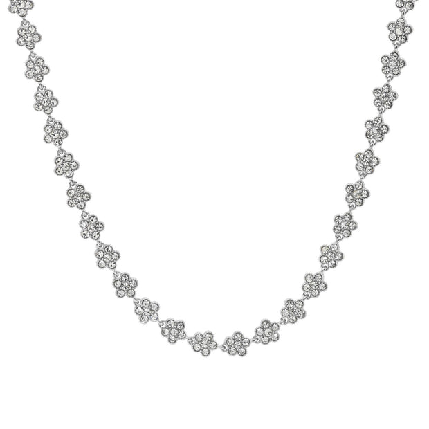 Collier Prestige avec Trèfles et Zircones