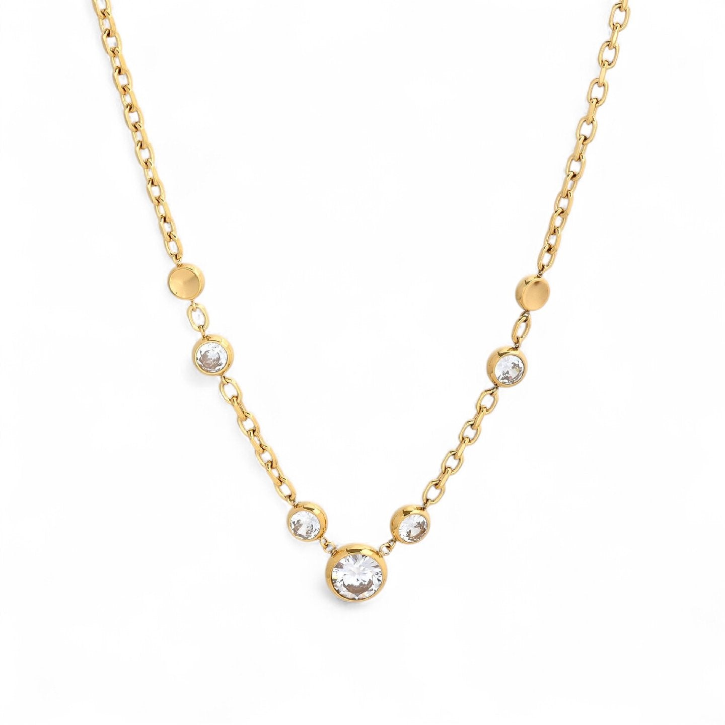 Collier avec zirconia