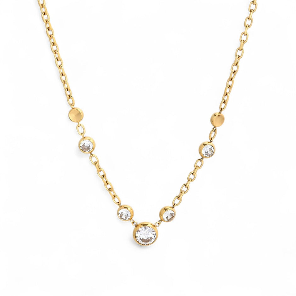 Collier avec zirconia