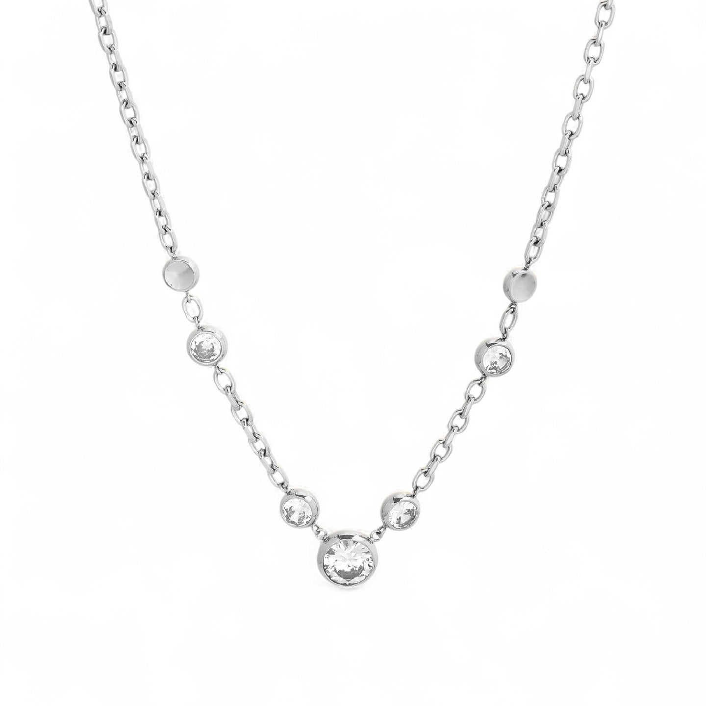 Collier avec zirconia