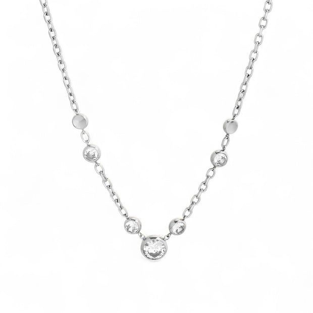 Collier avec zirconia