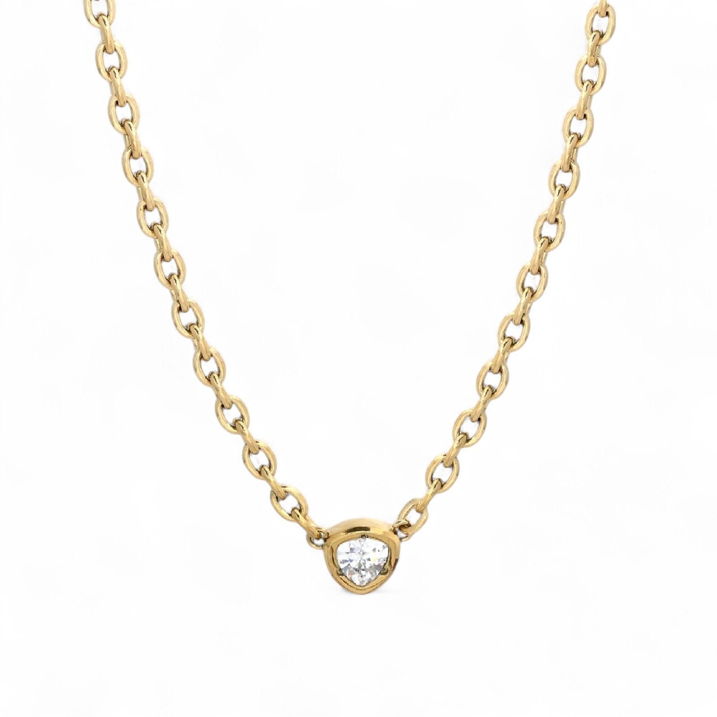 Collier avec zirconia