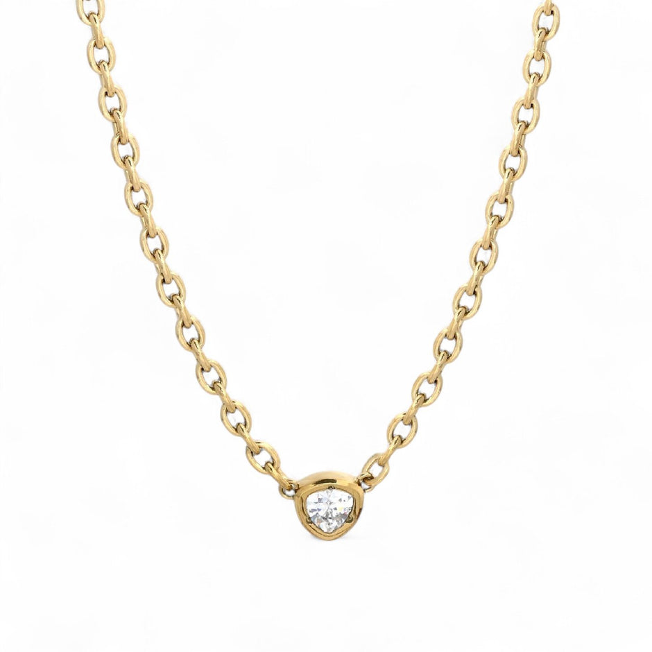 Collier avec zirconia