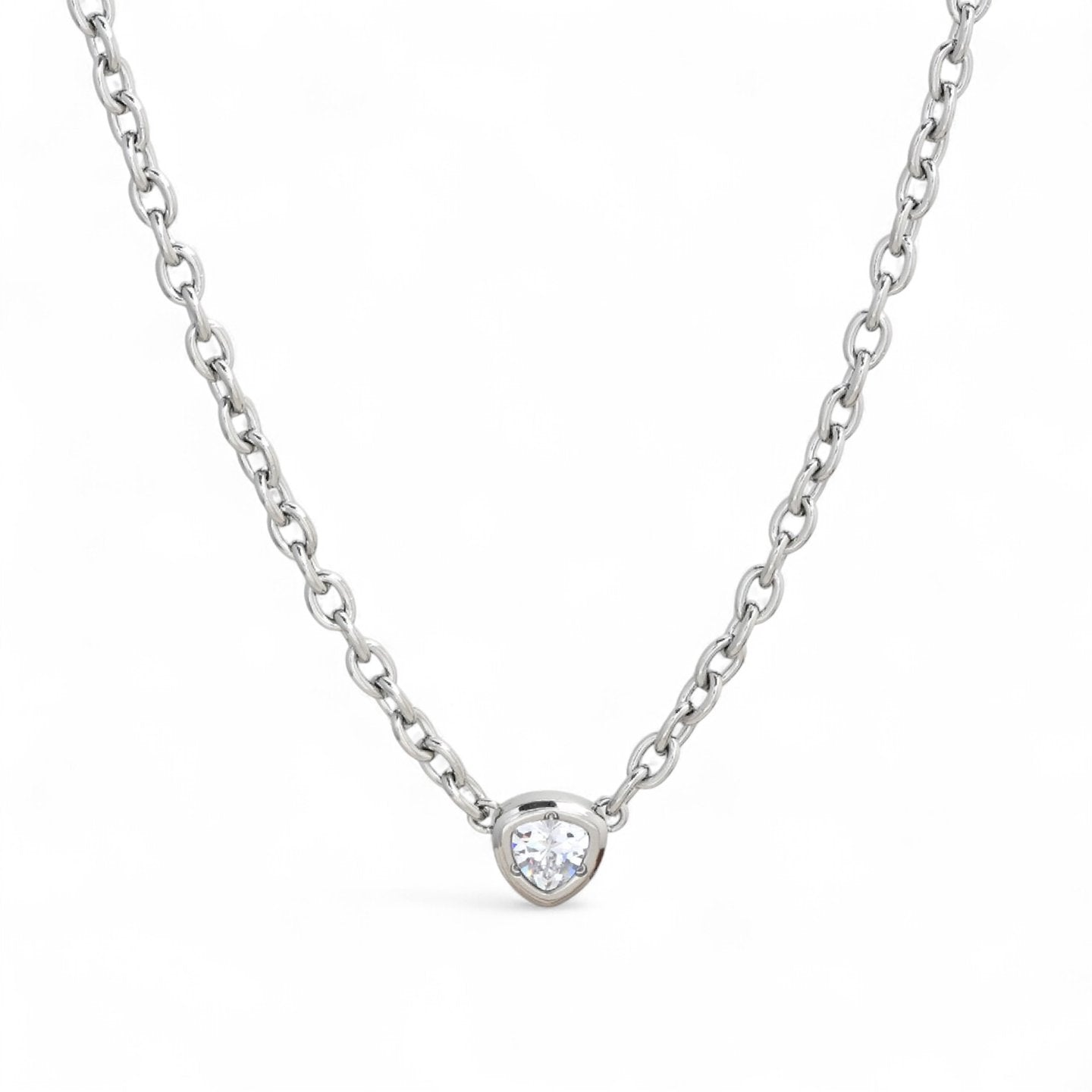 Collier avec zirconia