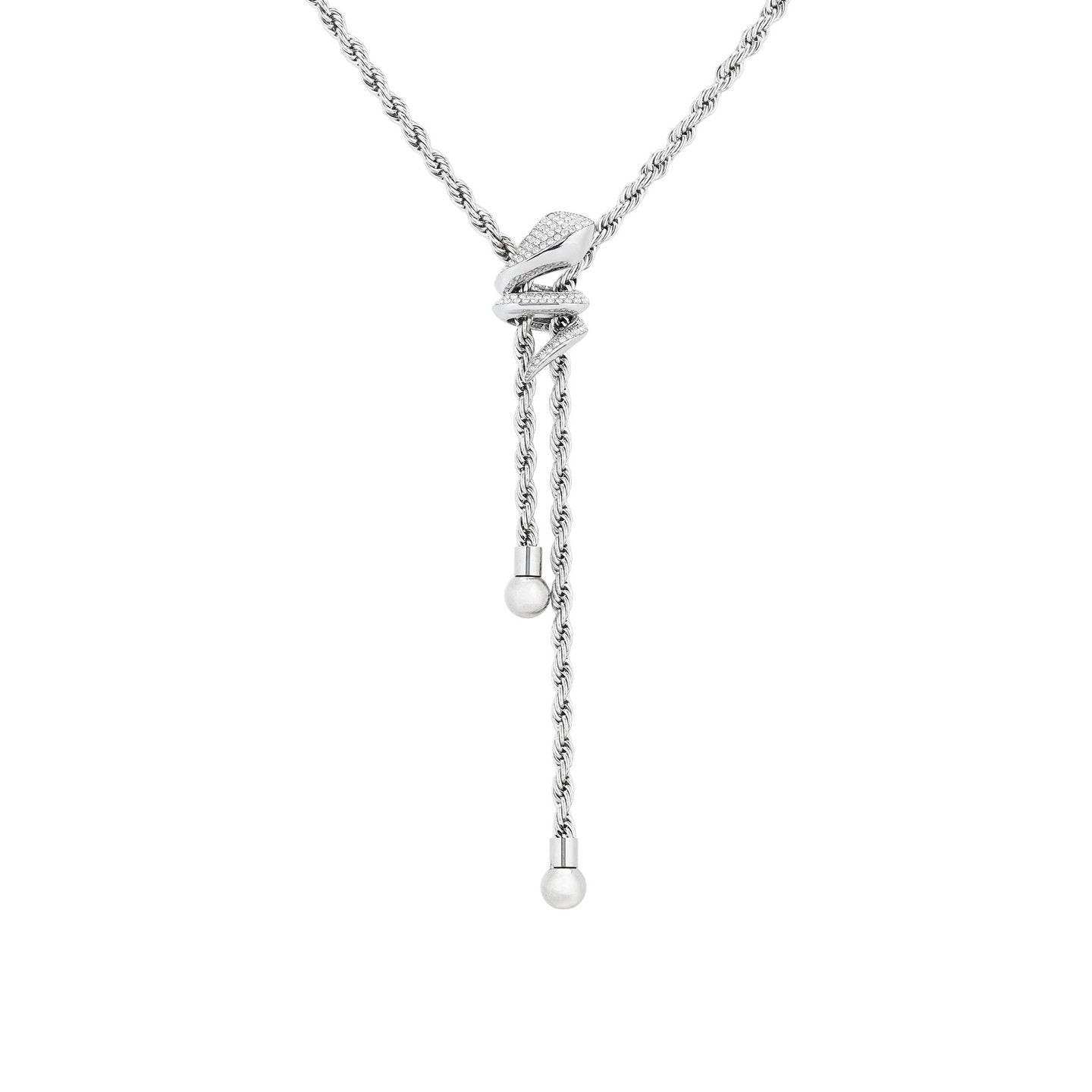 Collier avec zirconias