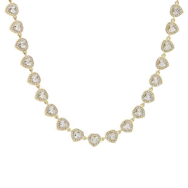 Collier Prestige Cœur Brillant