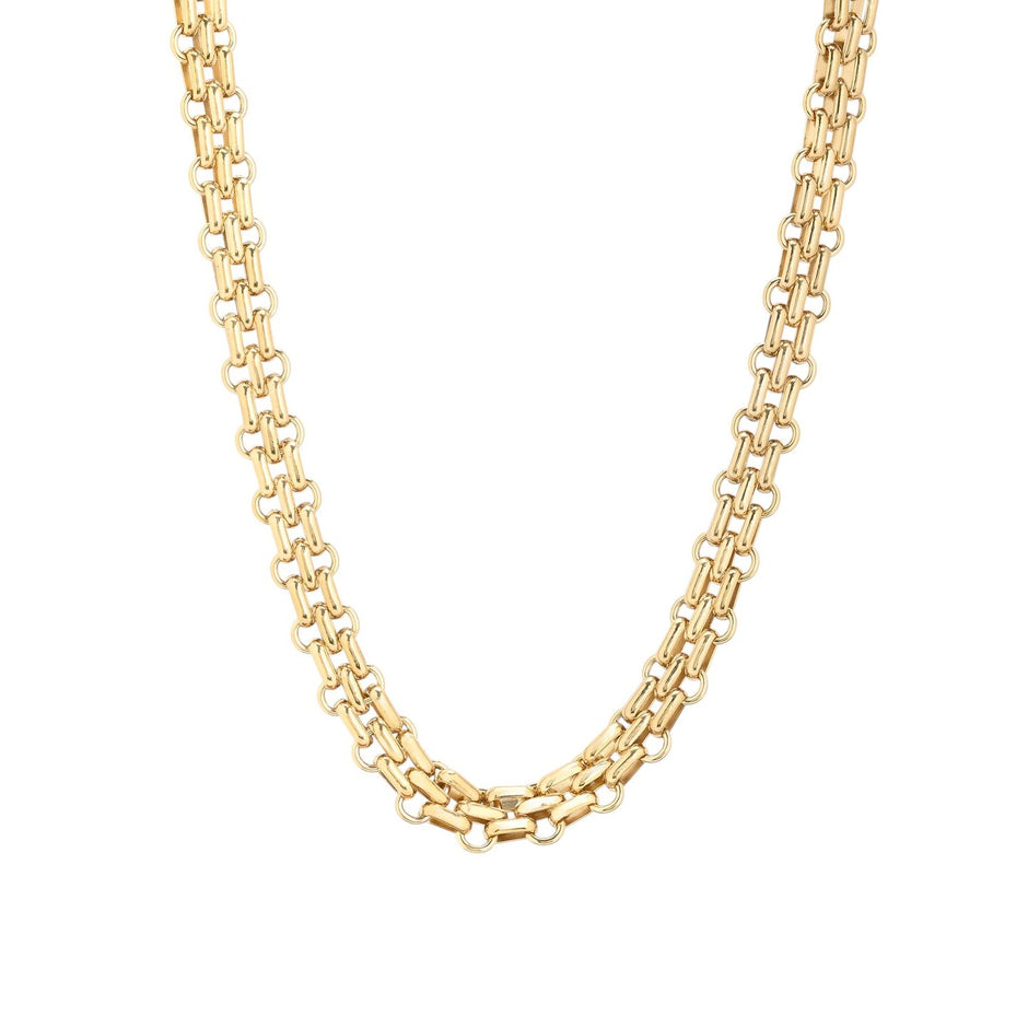 Collier glamour chaîne épaisse