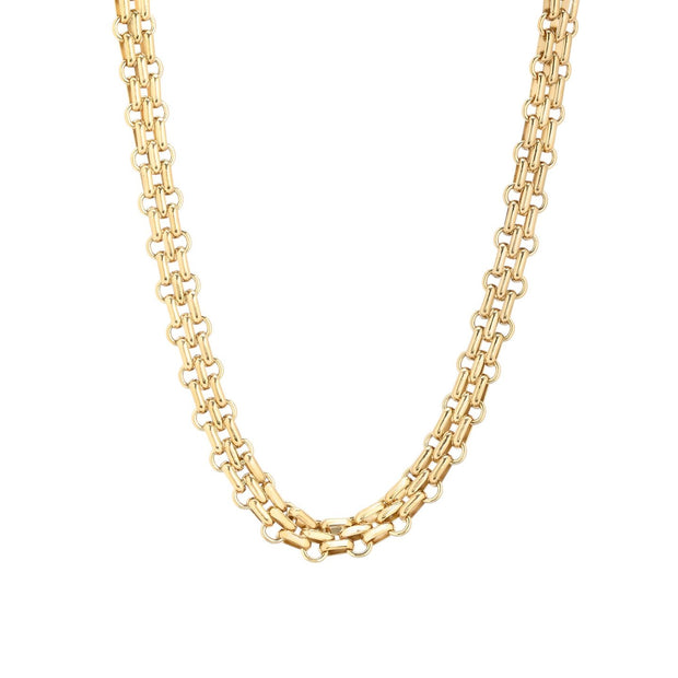Collier glamour chaîne épaisse