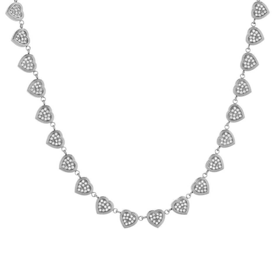 Collier Delicate avec cœurs