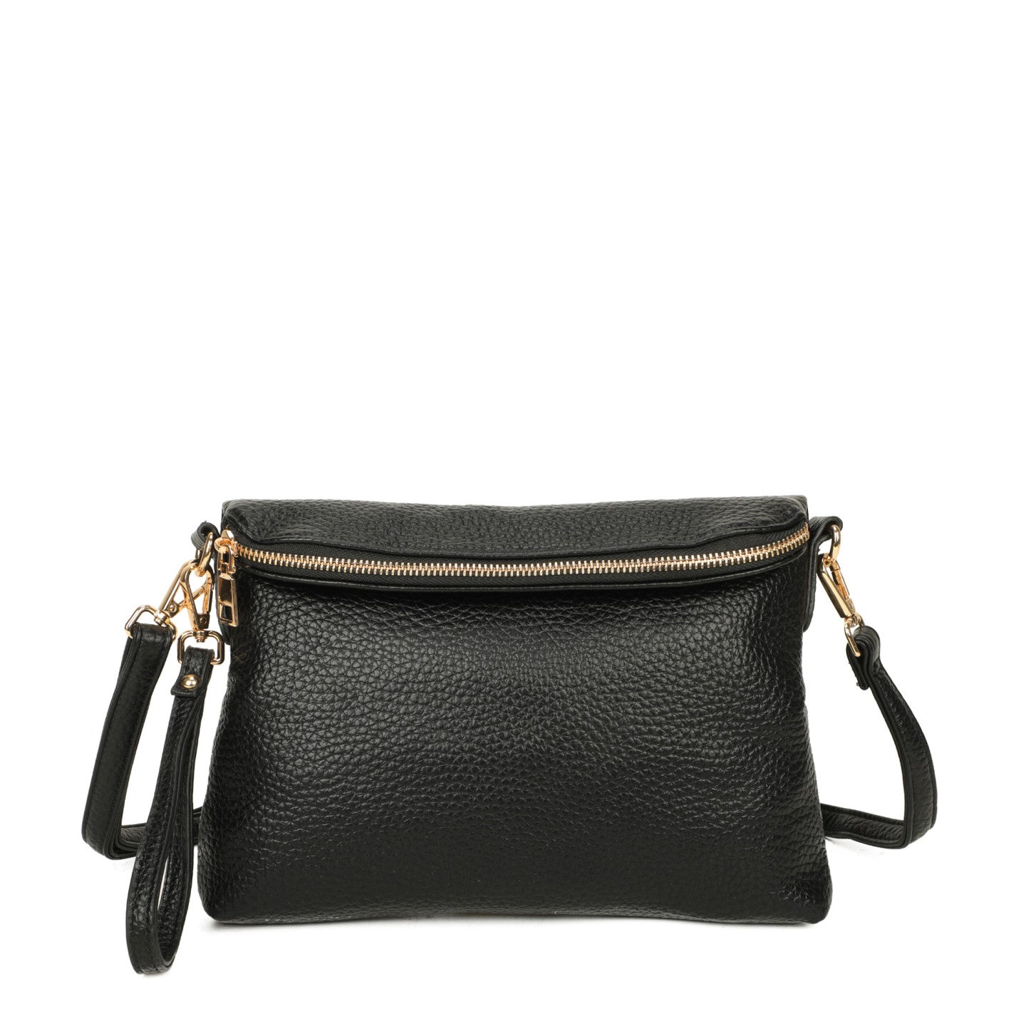 Sac à bandoulière avec pli