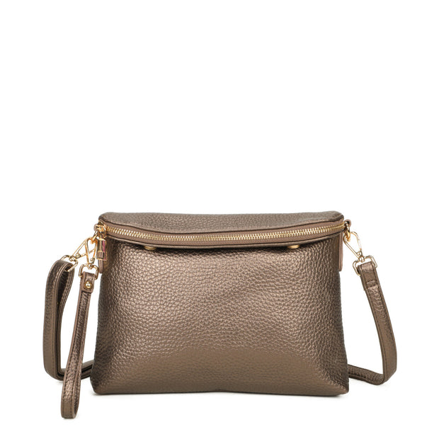 Sac à bandoulière avec pli