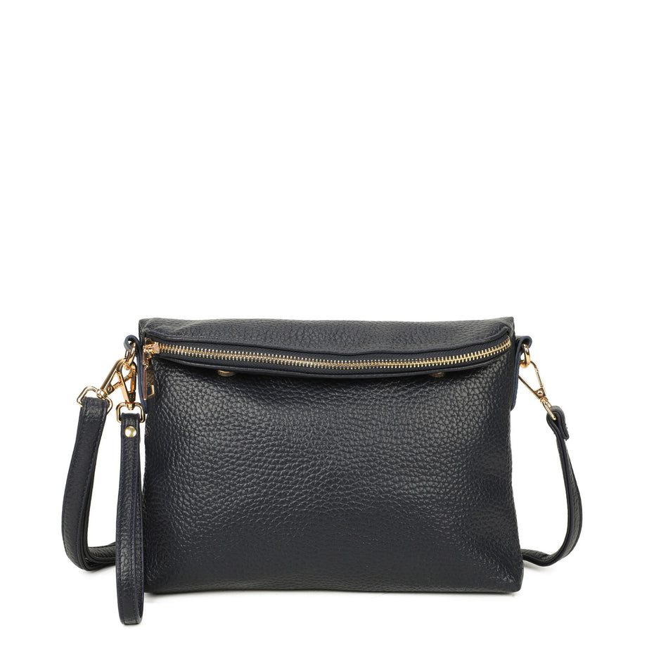 Sac à bandoulière avec pli
