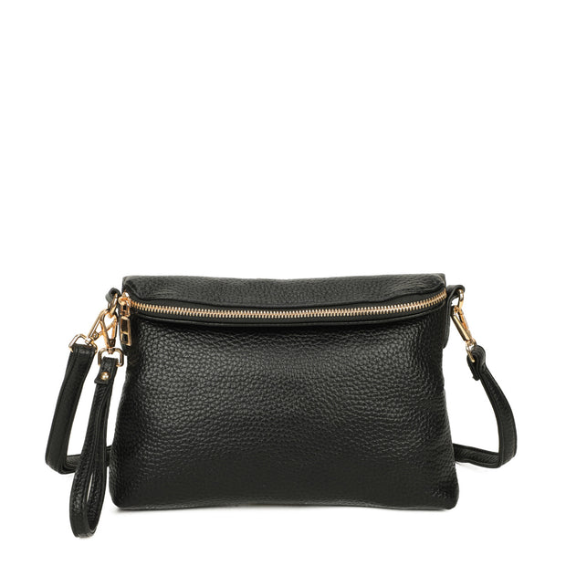 Sac à bandoulière avec pli