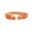 Ceinture en raphia avec détail