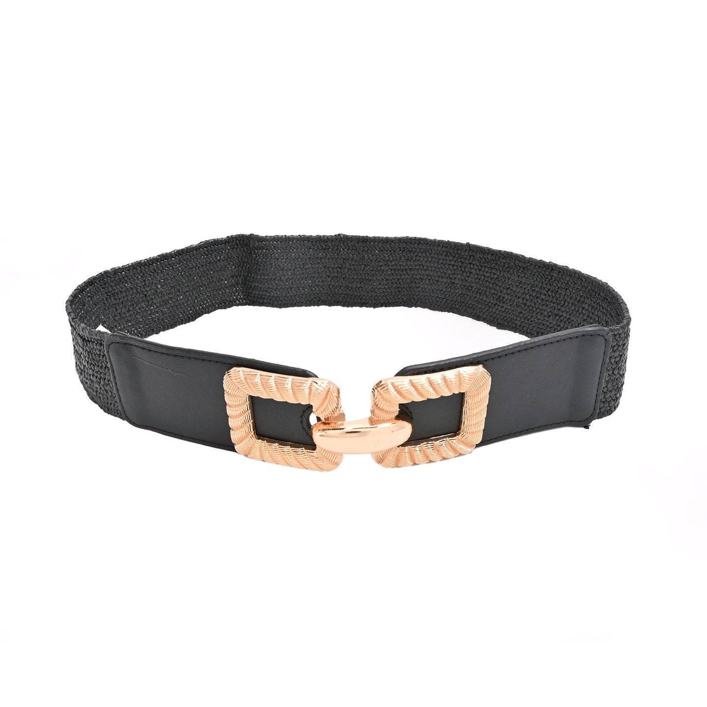 Ceinture en raphia avec détail