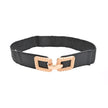 Ceinture en raphia avec détail