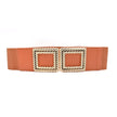 Ceinture élastique avec boucle métallique