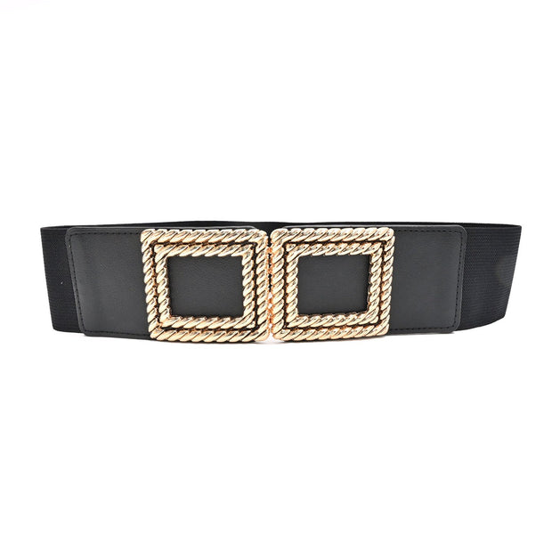 Ceinture élastique avec boucle métallique