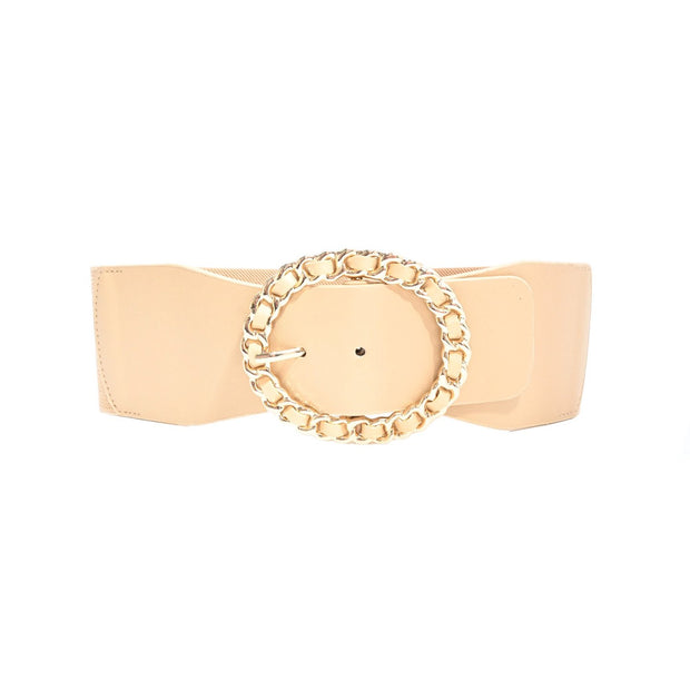 Ceinture élastique avec boucle combiné