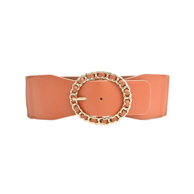 Ceinture élastique avec boucle combiné