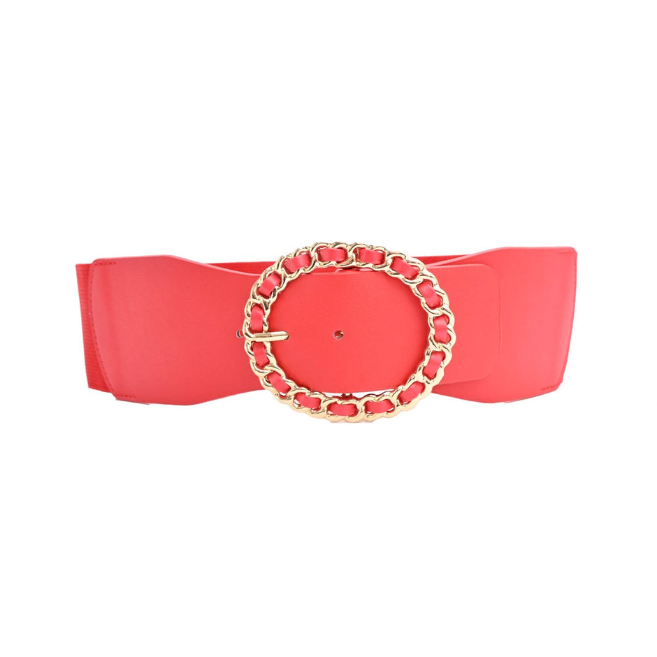 Ceinture élastique avec boucle combiné