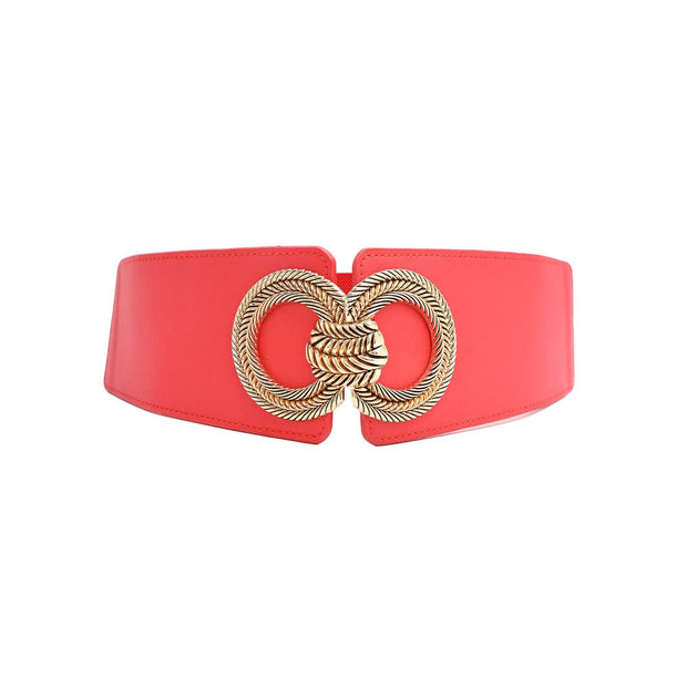 Ceinture large avec boucle croisade