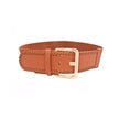 Ceinture large avec texture