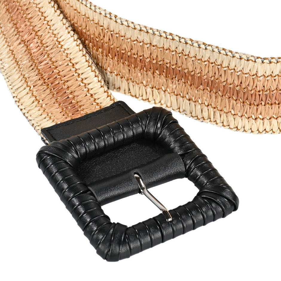 Ceinture avec boucle noir