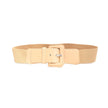 Ceinture large boucle rectangulaire