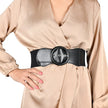 Ceinture élastique avec boucle circulaire