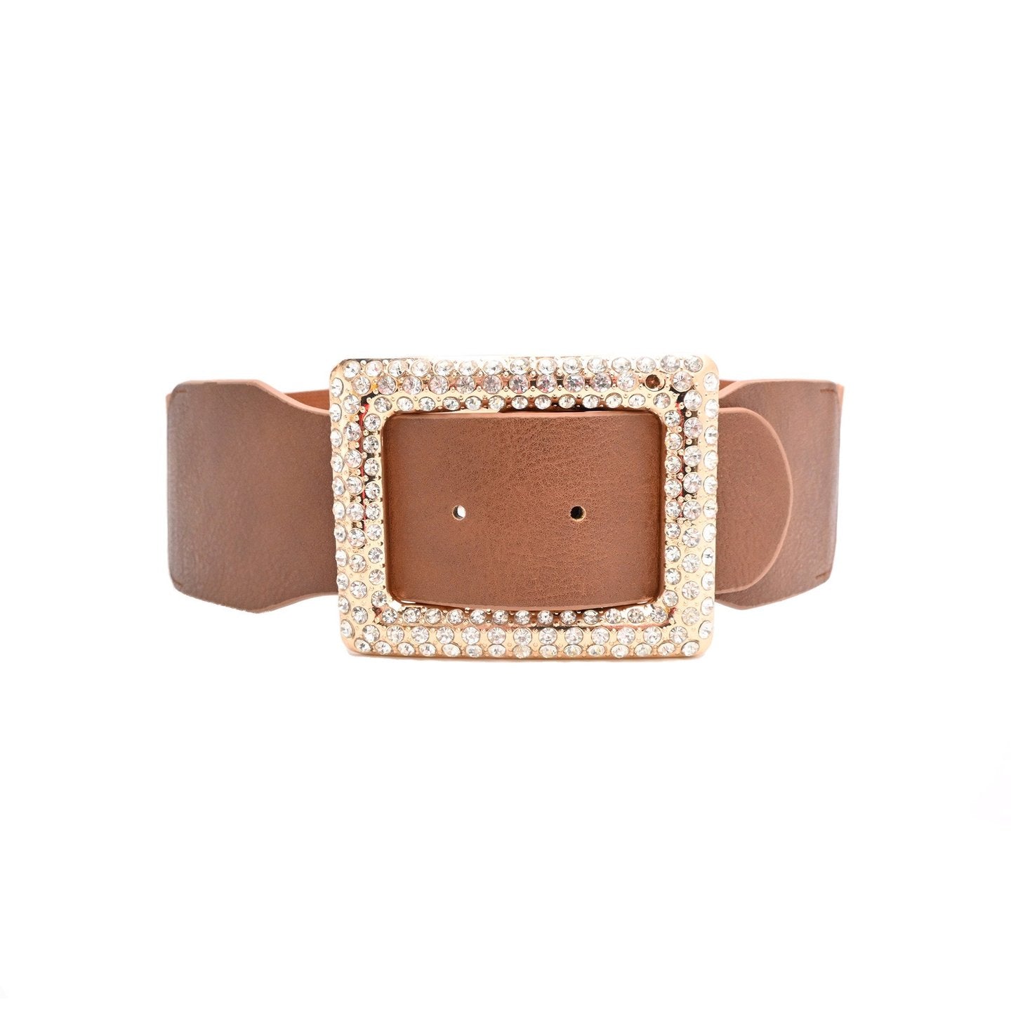 Ceinture avec boucle brillant