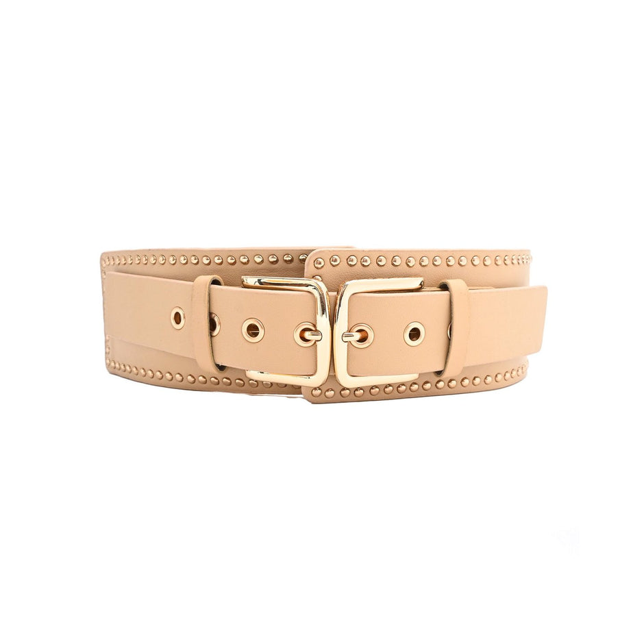 Ceinture large avec boucle double