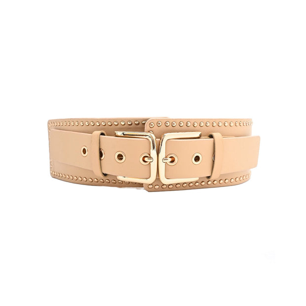Ceinture large avec boucle double