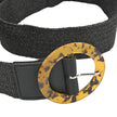 Ceinture simple avec boucle tortue